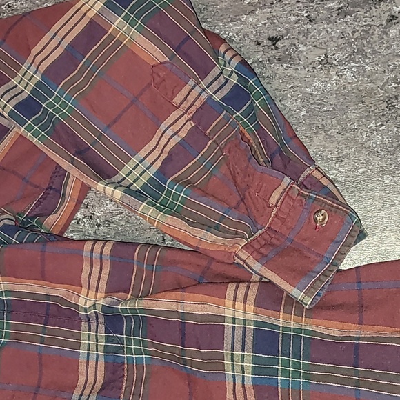 Made in USA. The Ascot Shop, La Jolla. 💯 Cotton button- up.  Women's size Large - Picture 4 of 14